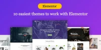 Best Themes for Elementor: What are the 10 easiest themes to work with Elementor