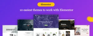 10 easiest themes to work with Elementor - TechyK