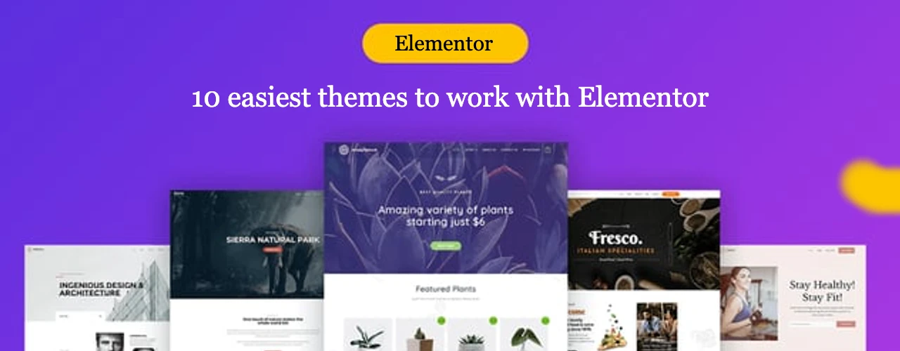 You are currently viewing Best Themes for Elementor: What are the 10 easiest themes to work with Elementor
